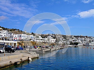 Mikonos, aÂ Greek island, part of theÂ Cyclades